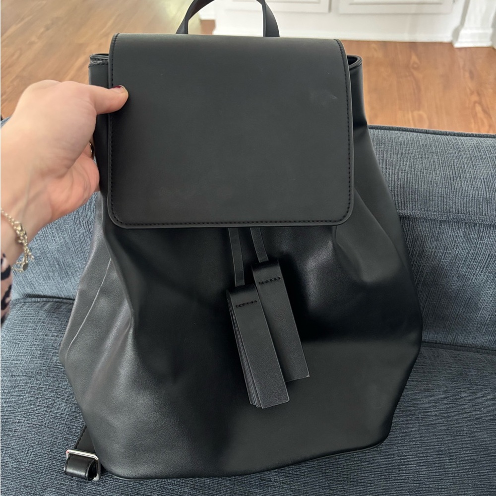 French Connection Black Backpack